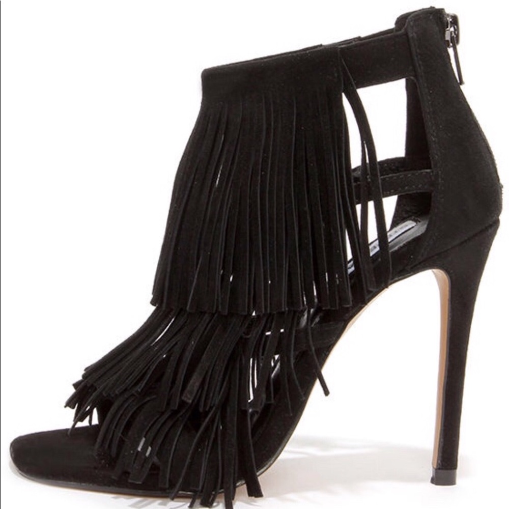 Steve Madden Fringe Stilettos